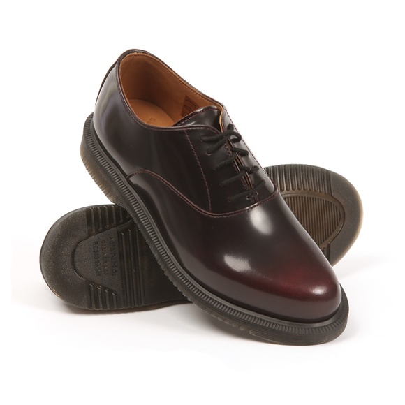 Dr. Martens Bennett Arcadia Dark Red Oxford Shoes (3UK/5US/36EUR) - Picture 2 of 9